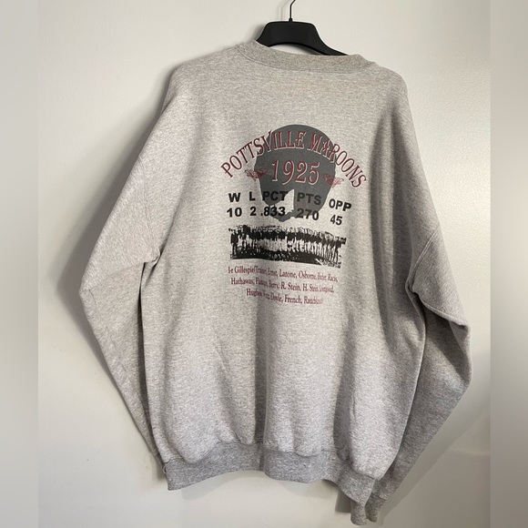 Vintage Champion Pottsville Maroons grey sweatshirt - Picture 3 of 4